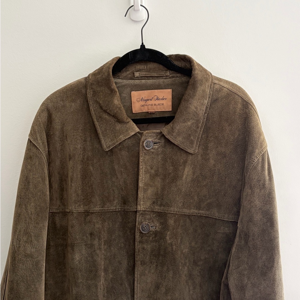 August Silk Women's Brown Suede Jacket